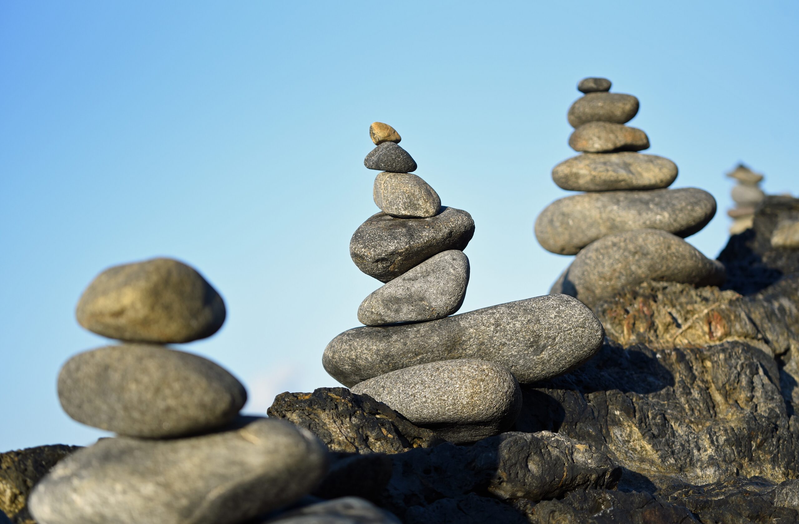 Pebbles. Photo by David Clode on Unsplash