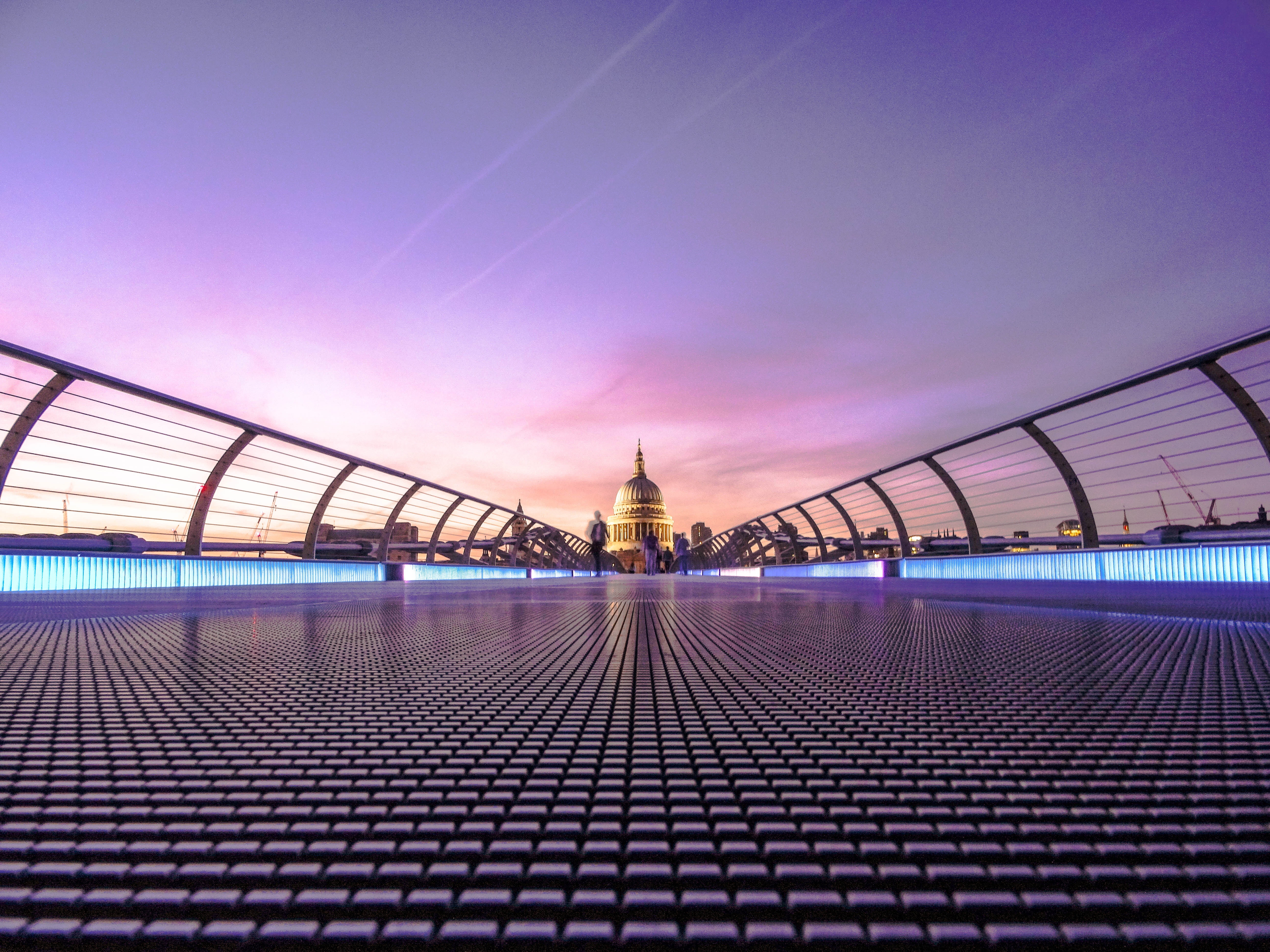 Millennium Bridge, London. Photo by James Padolsey on Unsplash