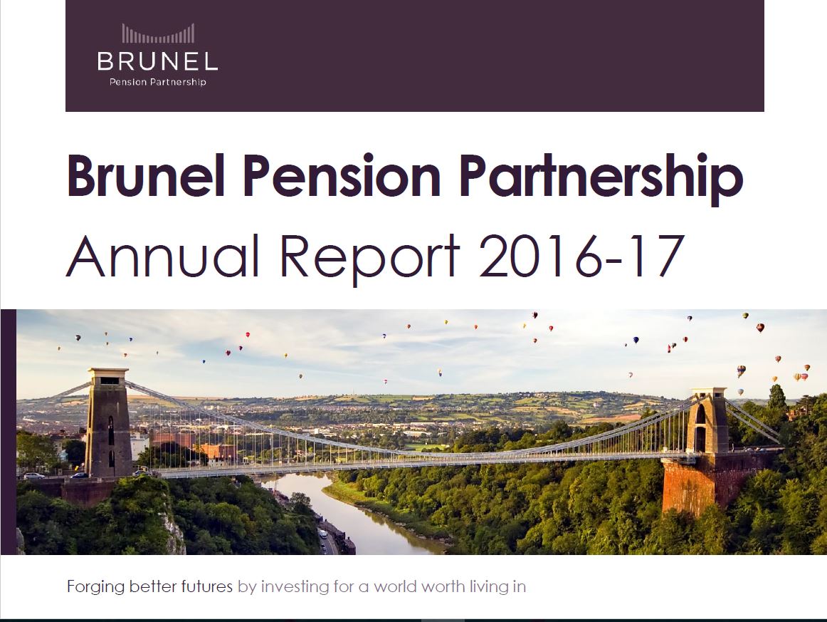 Brunel Annual Report 2016-2017 cover